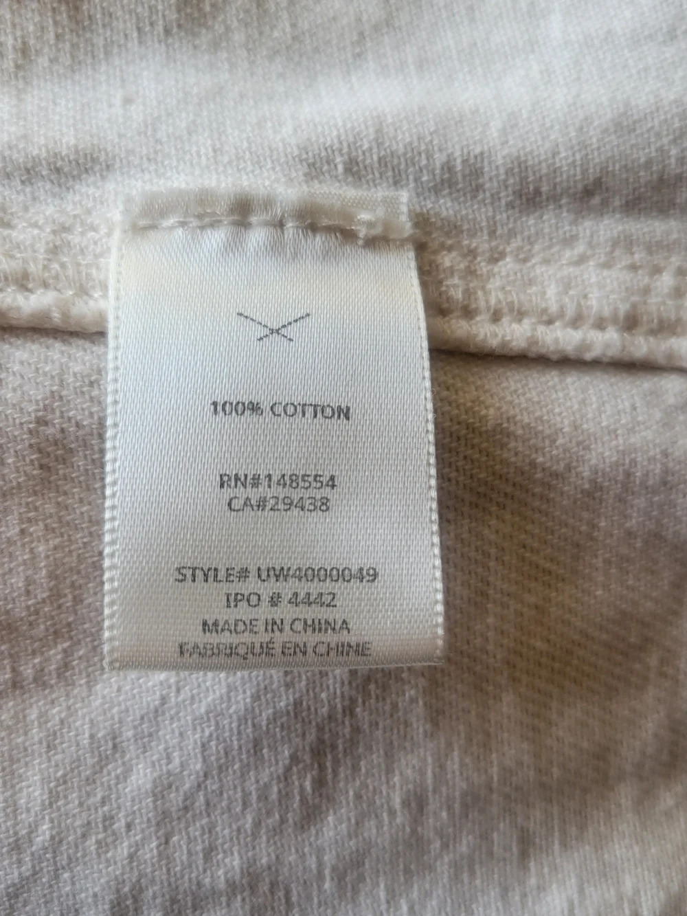 Unpublished Cream Button-Front Long Shacket - Picture 12 of 13